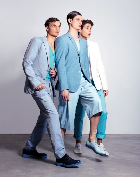 Nate Hill, Theo Hall, Adrien Brunier, and Spencer Draeger photographed by Herring & Herring