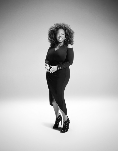 Oprah Winfrey photographed by Herring & Herring for Fast Company magazine