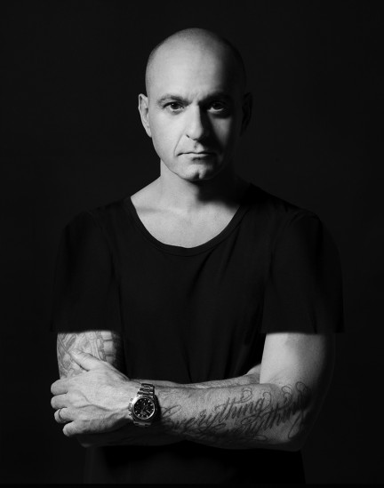 House & techno music producer, DJ Victor Calderone shot by photography duo Herring & Herring (Dimitri Scheblanov and Jesper Carlsen)