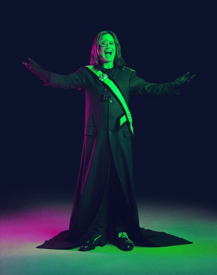 Ozzy Osbourne photographed by Herring & Herring for No More Tours 2