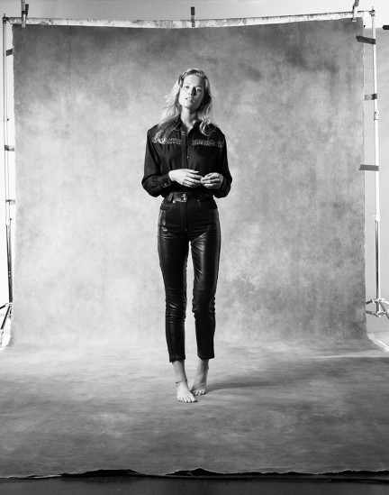 Model Toni Garrn shot by photography duo Herring & Herring, Dimitri Scheblanov, Jesper Carlsen